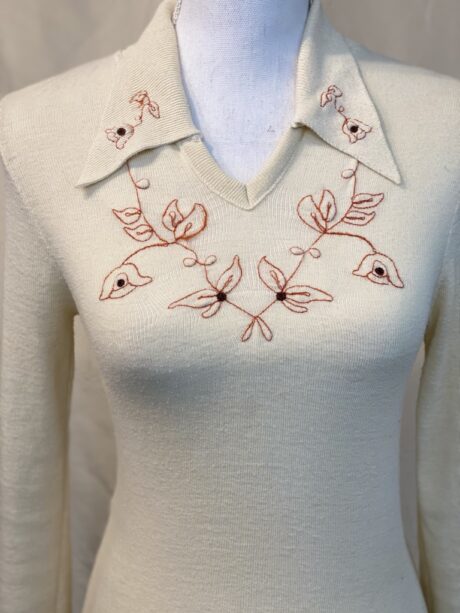 CREAM EMBROIDERED 2