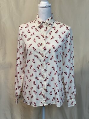 CREAM HORSE BLOUSE