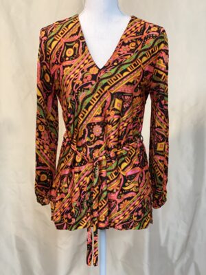 MULTI NEON BLOUSE