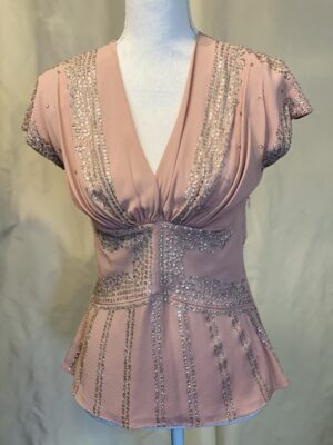 PINK TEMPERLEY BLOUSE