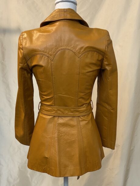 MUSTARD LEATHER JACKET 4