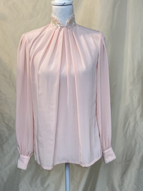 PINK BEADED BLOUSE 1