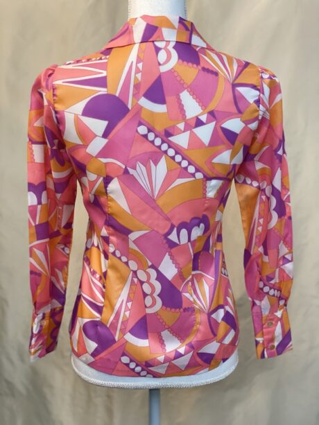 HANDMADE PSYCHEDELIC BLOUSE 4